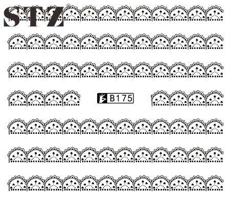 NAIL ART - Water Transfer Decals Lace