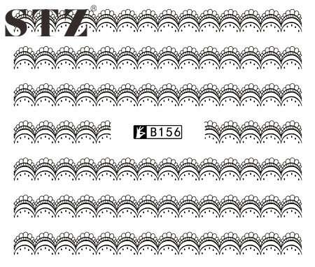 NAIL ART - Water Transfer Decals Lace