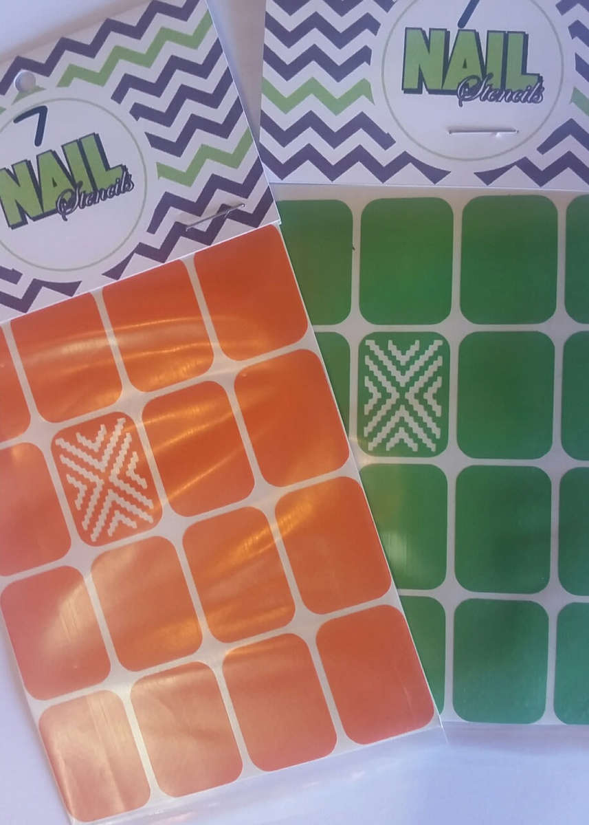 NAIL ART - Nail Art Stencils Nail Polish Stencils