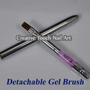 NAIL ART - NO 8 Nail Art Gel Brush Applicator Brush