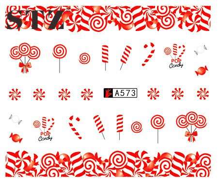 Water transfers nail art water decal stickers for nails