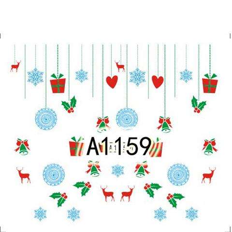 Nail art water decals transfer stickers for nails