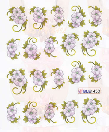 Water decal nail art water transfer stickers for nails