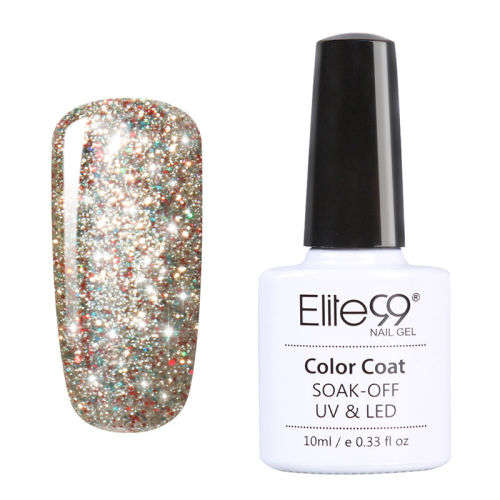NAIL GEL - Gelish Soak Off UV LED GEL Starry Glitter Gel Polish - 10ml