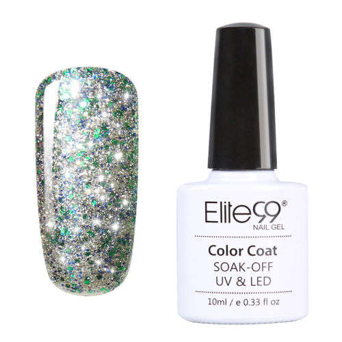 NAIL GEL - Gelish Soak Off UV LED GEL Starry Glitter Gel Polish - 10ml