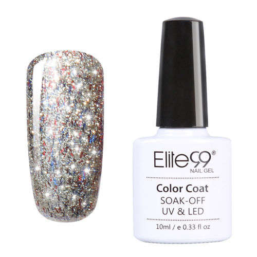 NAIL GEL - Gelish Soak Off UV LED GEL Starry Glitter Gel Polish - 10ml