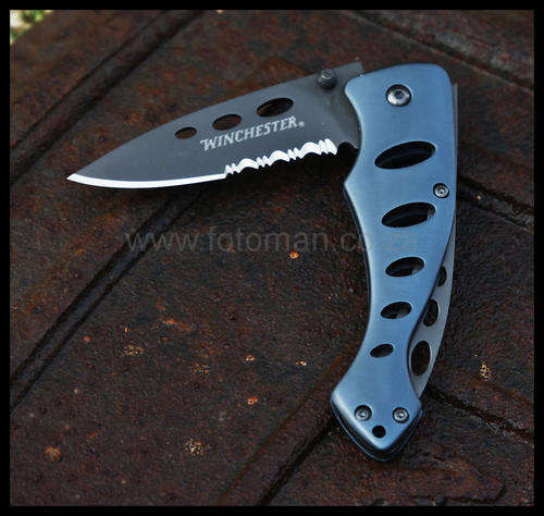 WINCHESTER KNIVES PRESENT: THE NEW CIPHER 4 1/4" closed Pocket Knife