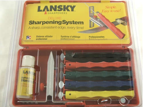 Lansky Deluxe 5 Stone Sharpening System Knife Sharpener