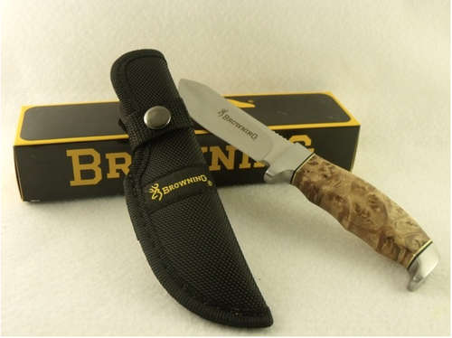 Browning skinner knife knives sheath fixed NIB