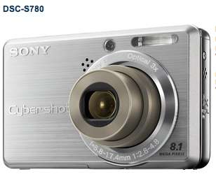 SONY CYBERSHOT DSC-S750 8.1 MEGA PIXEL DEMO CAMERA
