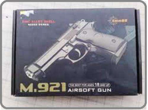 M.921 AIRSOFT ALL METAL DESIGN FREE BB BULLETS