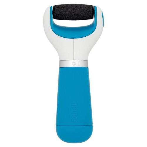 Electronic foot file exfoliating roller