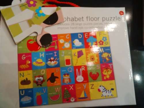 28 piece farm OR alphabet floor puzzle