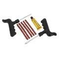 Tyre repair kit with tools