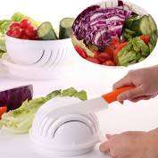 Salad cutter bowl