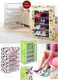 Layered Shoe And Clothes Storage