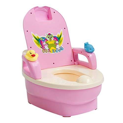 Smiley face potty in green