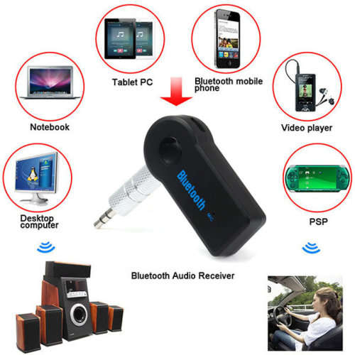 Handsfree car bluetooth music receiver