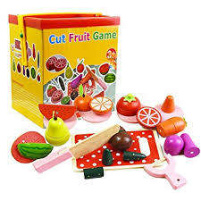 Wooden Magnetic Cut Fruit Toy