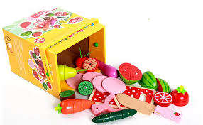 Wooden Magnetic Cut Fruit Toy