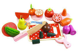 Wooden Magnetic Cut Fruit Toy