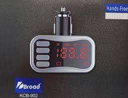 Large Display Handsfree Car FM Charger