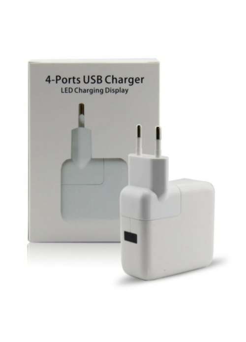 4 ports USB charger
