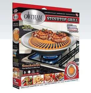 Stove-top health grill