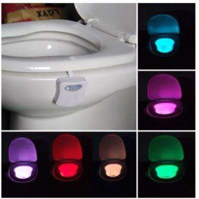 LED Motion Sensor Toilet Light