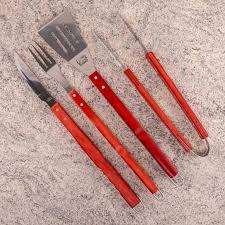 4 Piece Braai Tool Set