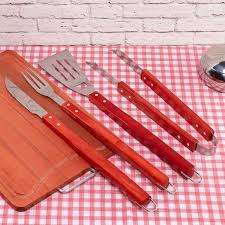 4 Piece Braai Tool Set
