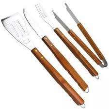 4 Piece Braai Tool Set