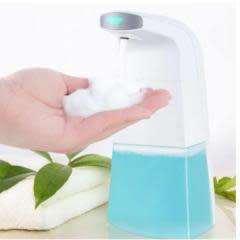 Automatic foam soap sanitiser dispenser