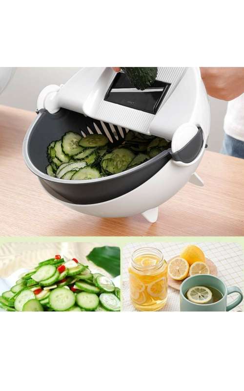 Wet Basket Vegetable Slicer