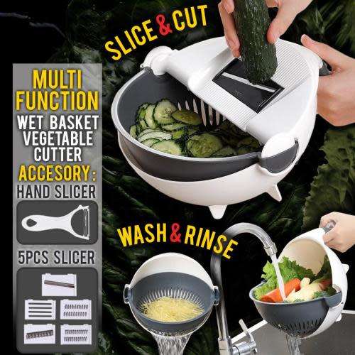 Wet Basket Vegetable Slicer