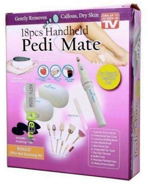 18 piece pedimate foot and nail treatment