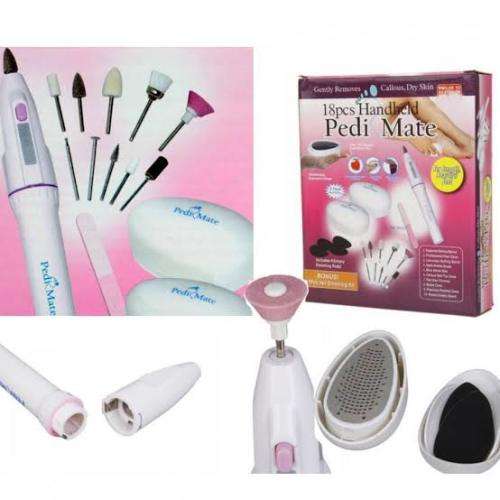 18 piece pedimate foot and nail treatment