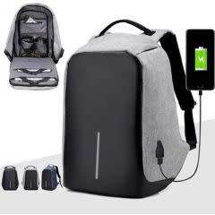 Anti theft design USB laptop bag