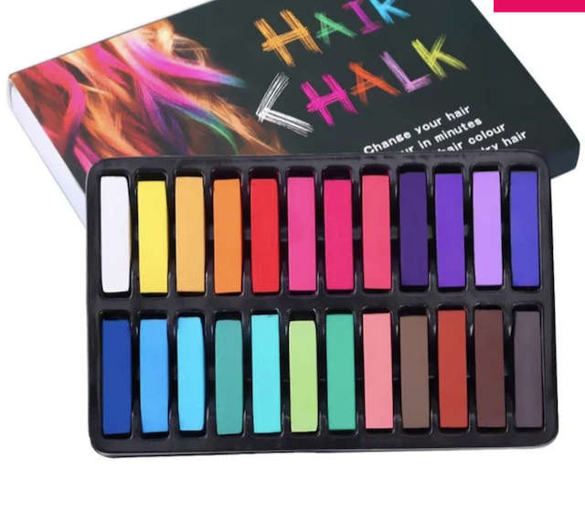 Hair chalk