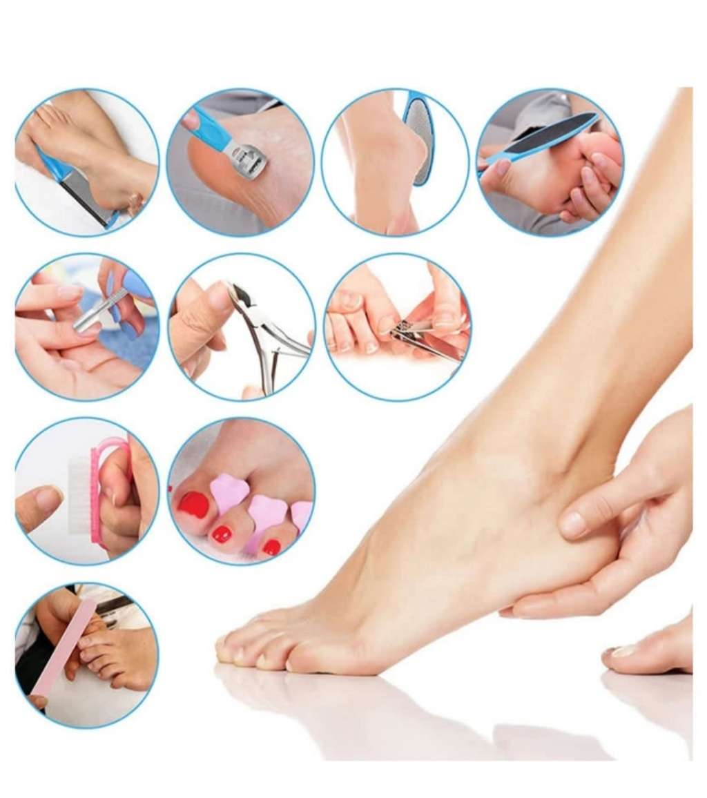 Manicure and pedicure set