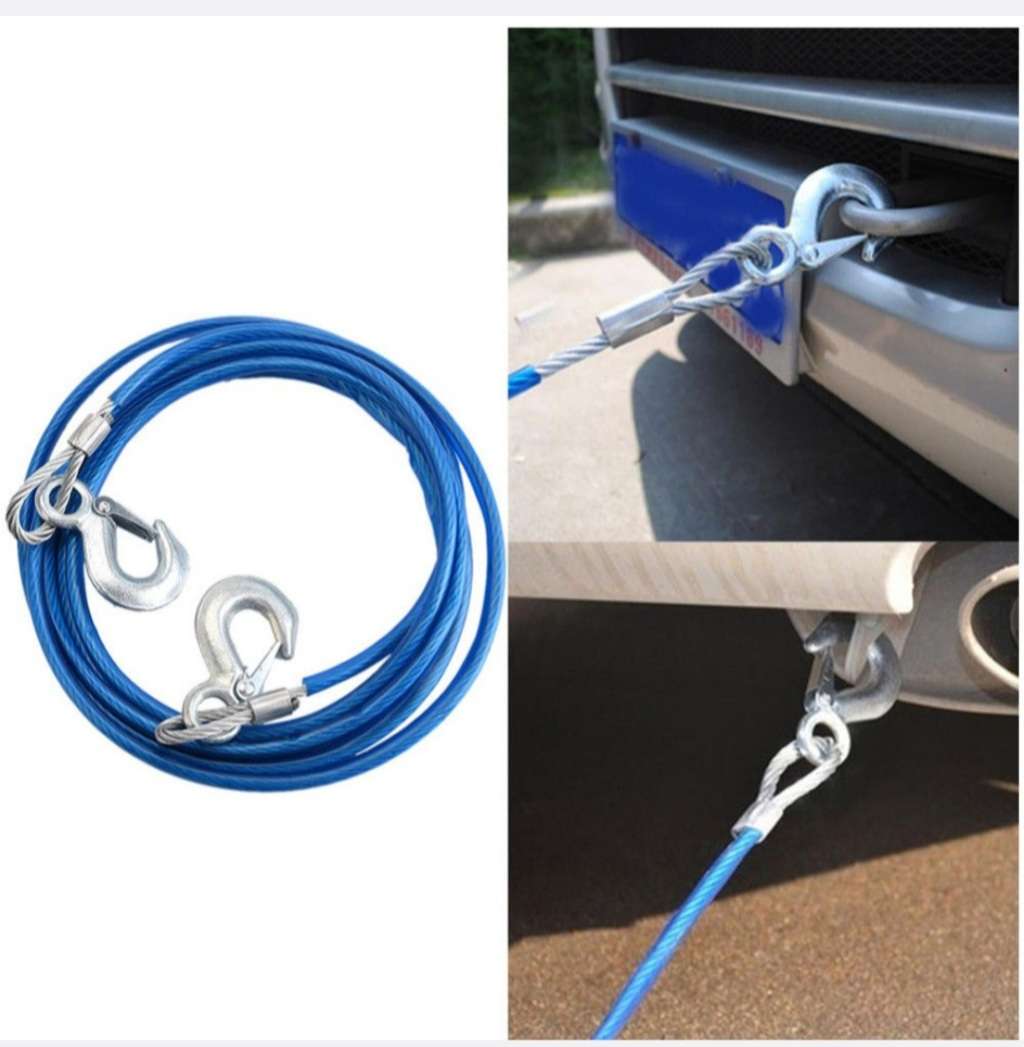 Steel tow rope