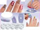 Salon express nail art stamping kit - as seen on tv