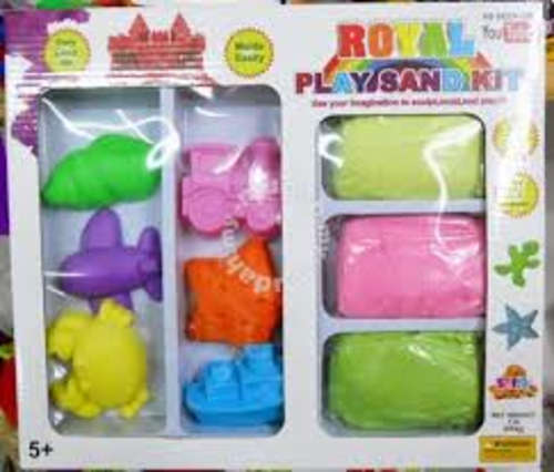 New Royal kinetic educational and fun motion play sand moulding kit