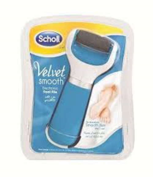 Scholl velvet smooth electronic foot file