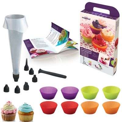 Mastrad cupcake kit with recipe