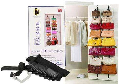 Handbag storage organiser