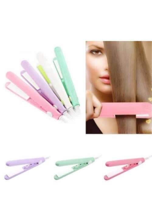 Mini hair straightener