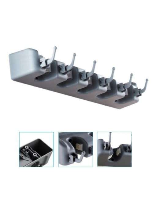 Broom and mop holder organiser