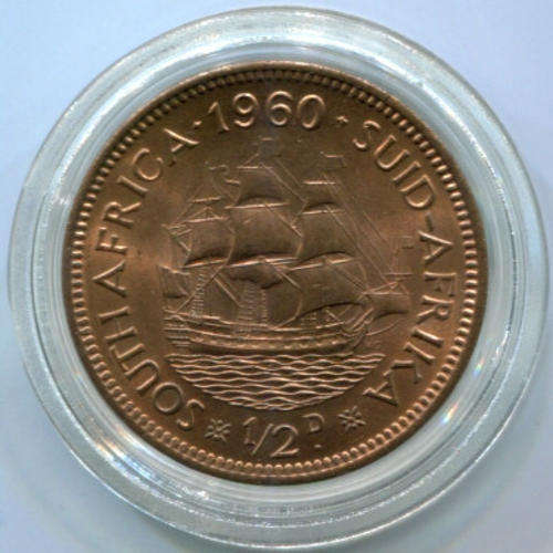 1960 1/2 Penny - Uncirculated