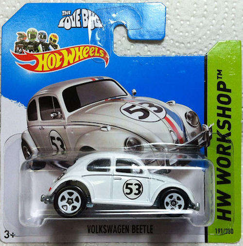 HotWheels 2014 - Volkswagen Beetle "Herbie" 191/250
